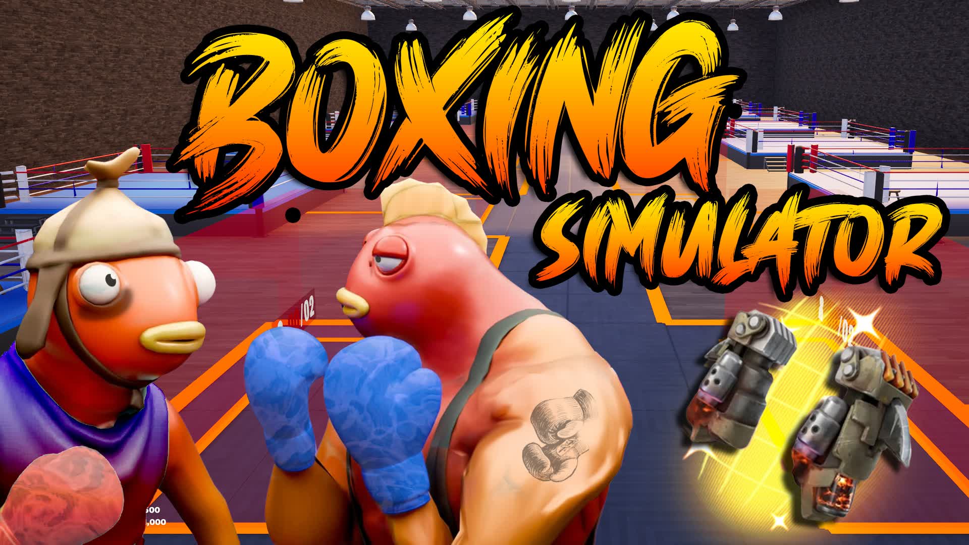BOXING SIMULATOR — Fortnite Creative map