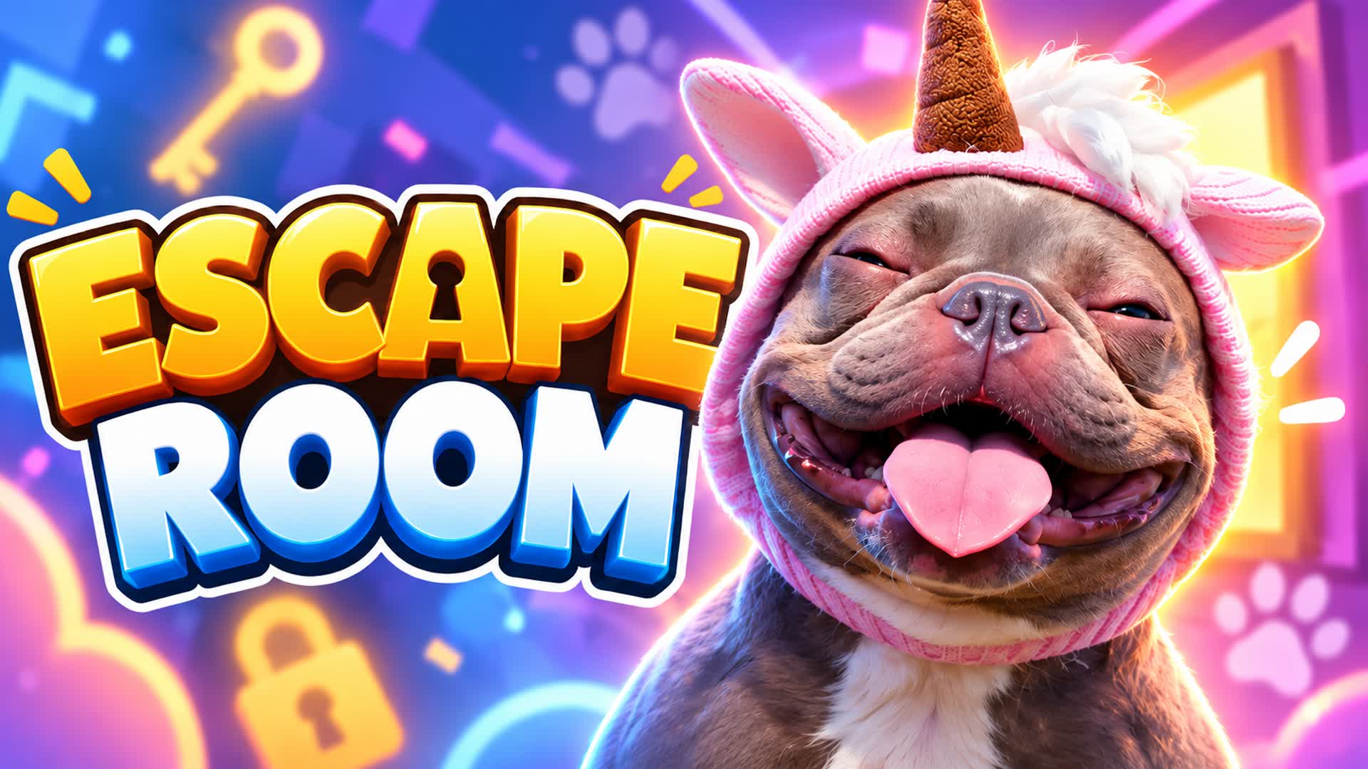 🚪[67] ESCAPE ROOM FUNNY DOGS — Fortnite Creative map