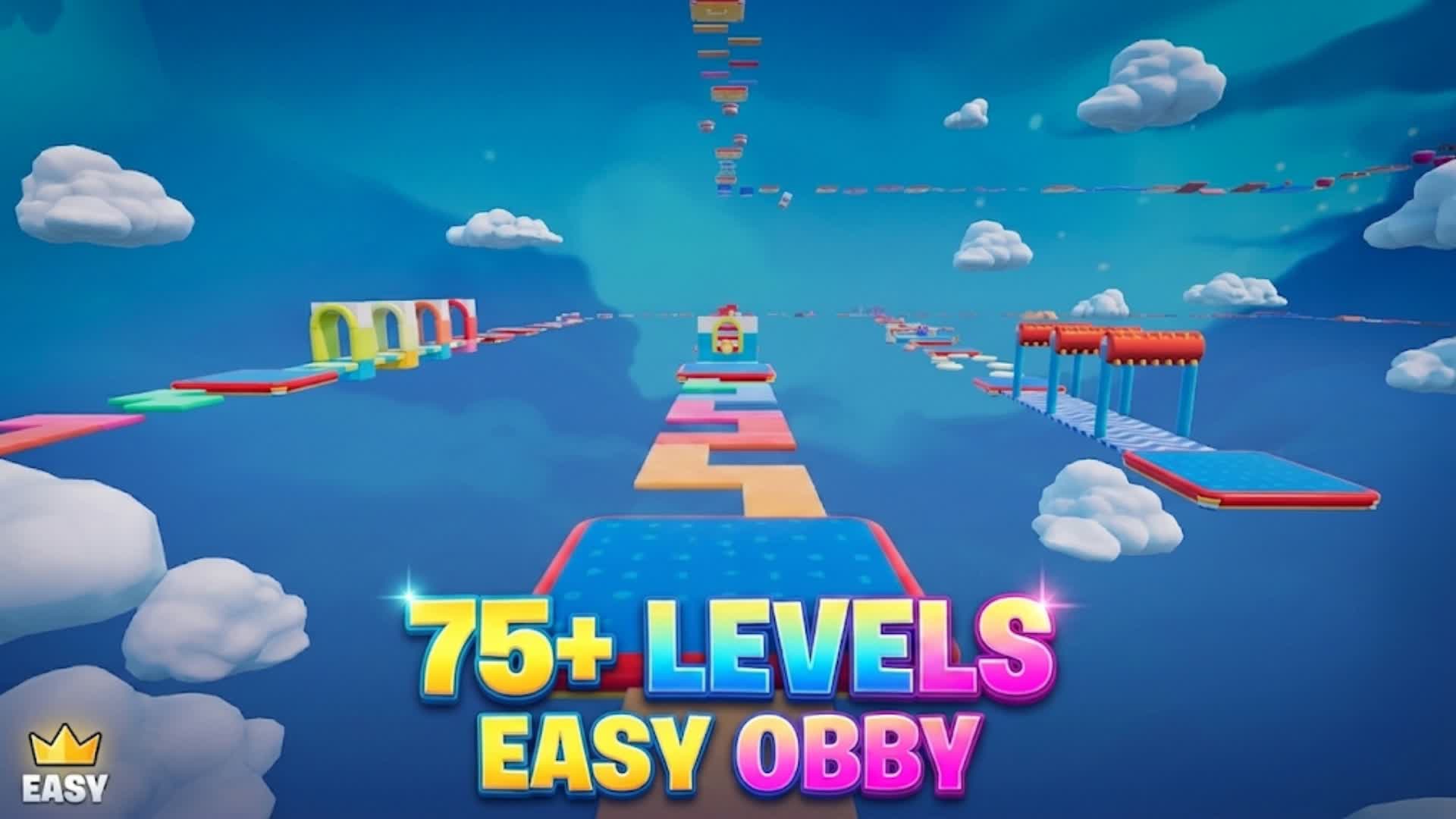 OBBY GAME 75+ โ Fortnite Creative map
