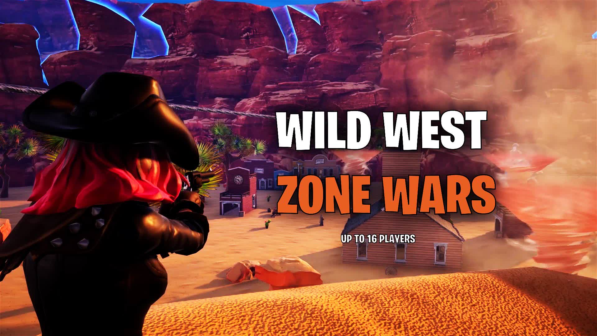 WILD WEST ZONE WARS 🌵 — Fortnite Creative map