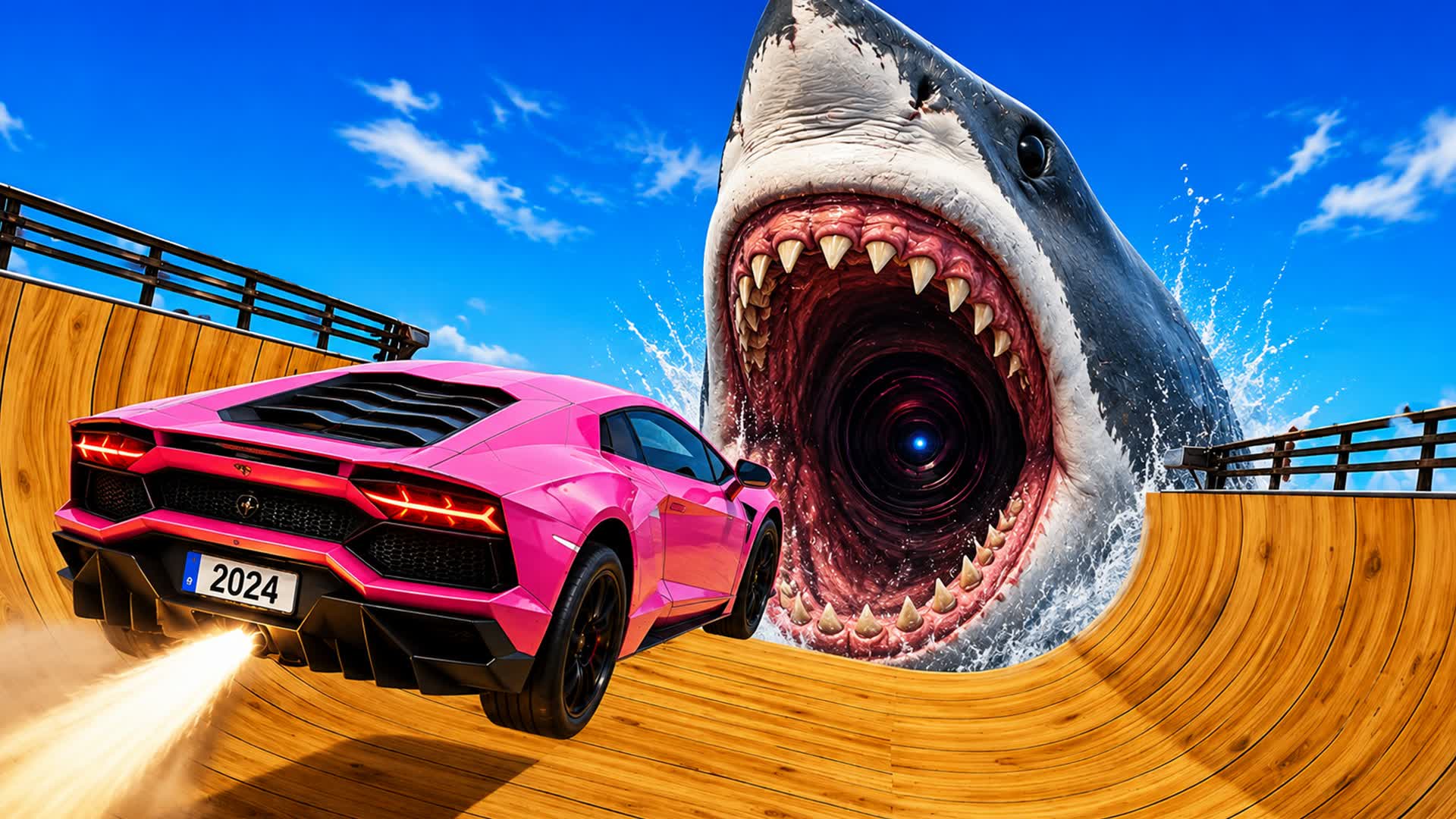 💎 Neon Streets Drive — Fortnite Creative map