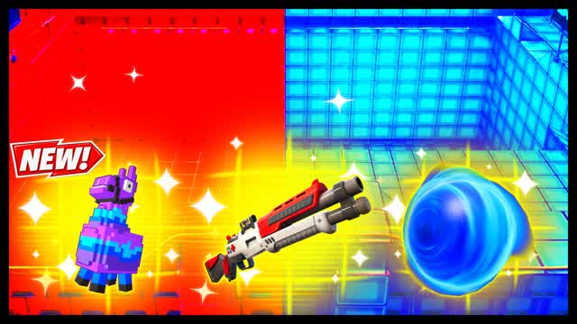 RED VS BLUE COMMITMENT EDGE 🔴🔵 — Fortnite Creative map