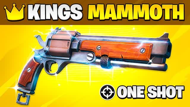 👑 Kings Mammoth 💥 One Shot — Fortnite Creative map
