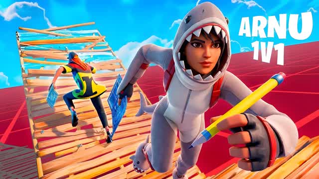 ARNU 1V1 BUILD FIGHT — Fortnite Creative map cover art