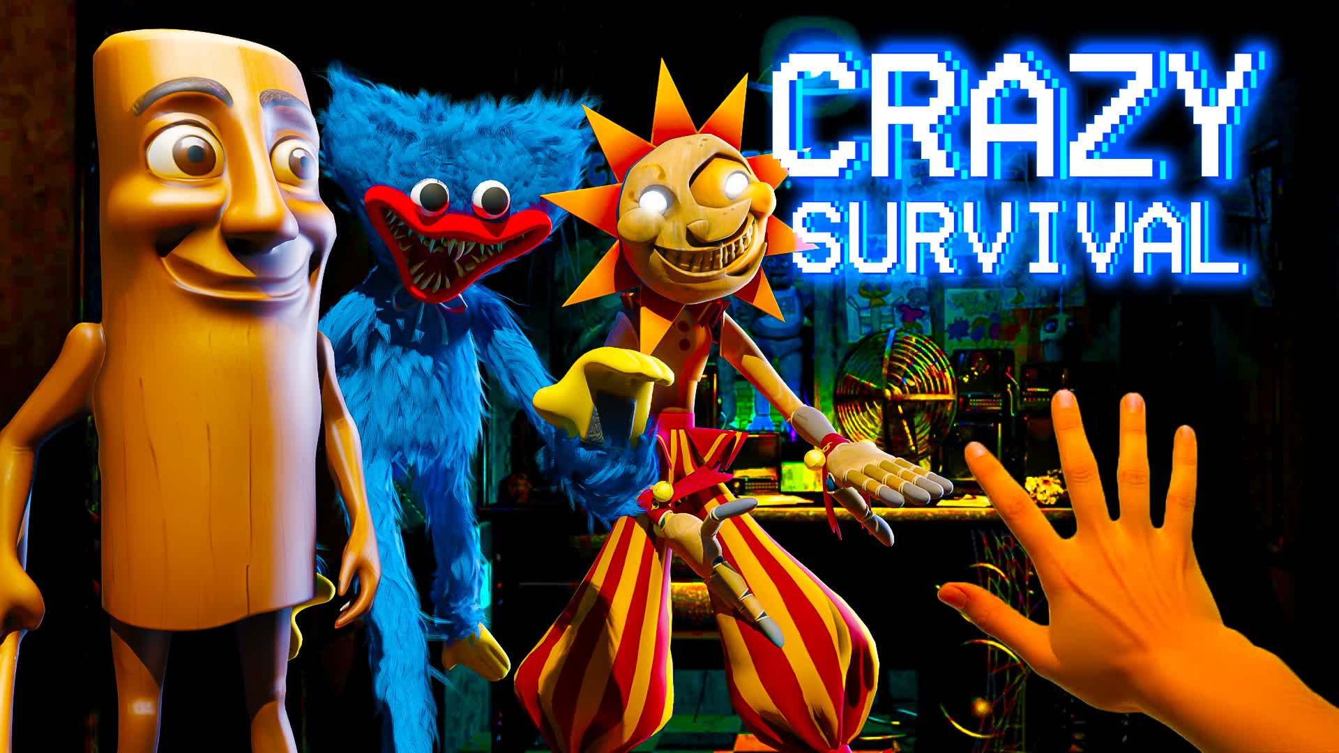 CRAZY SURVIVAL — Fortnite Creative map
