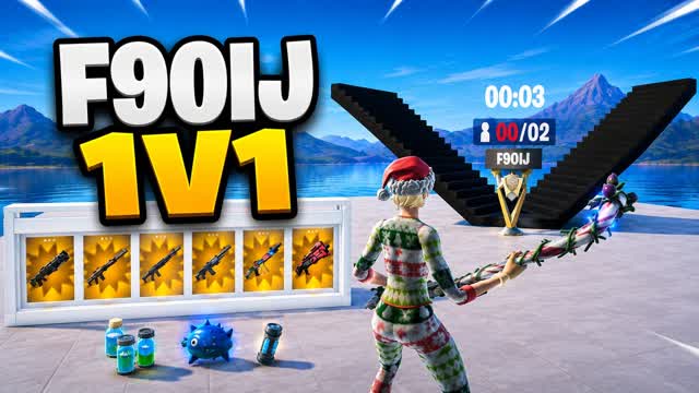 F9OIJ 1v1 1.0v — Fortnite Creative map cover art