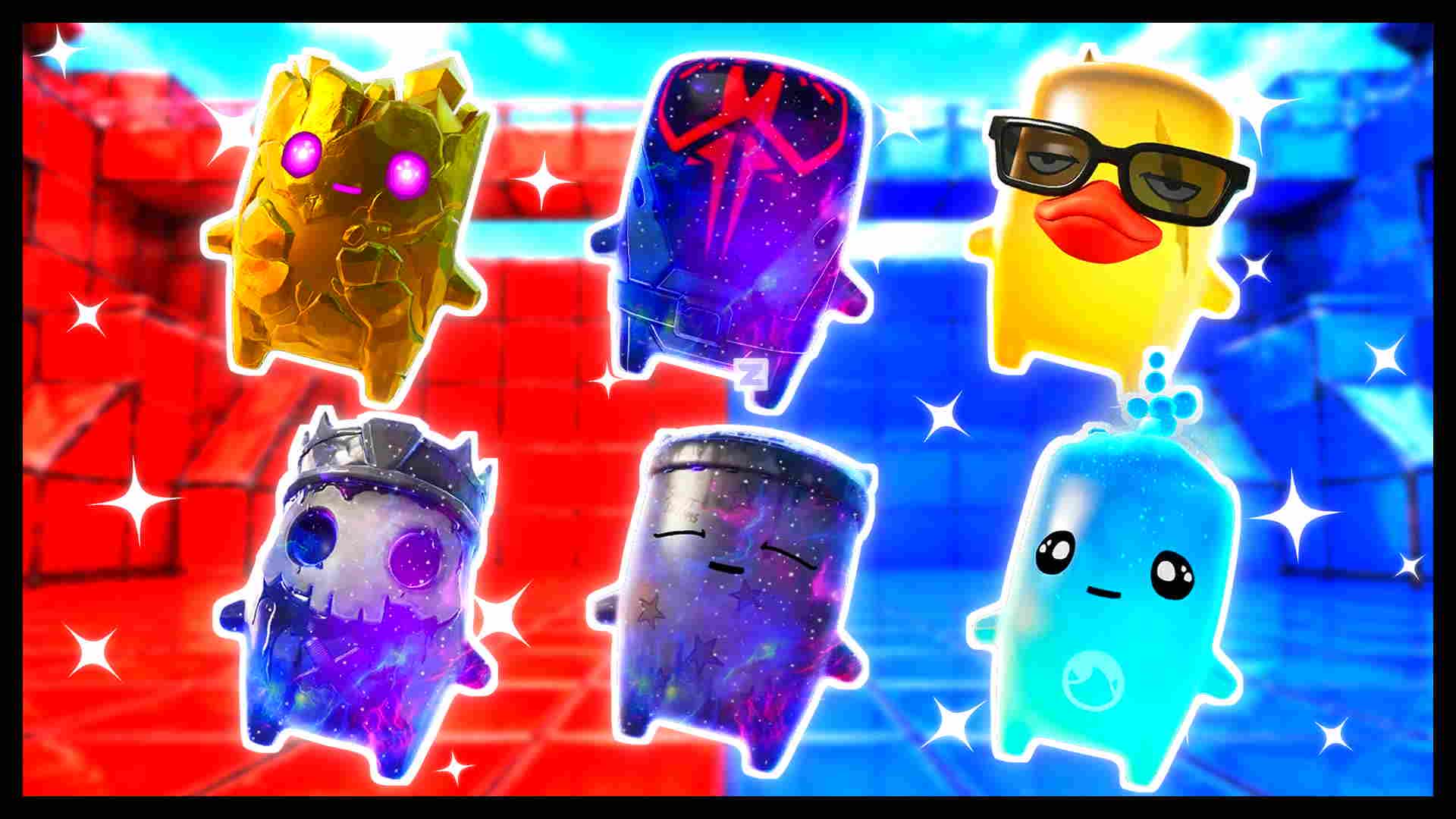 BLUE VS RED ASTRO GLEAM 🔵🔴 — Fortnite Creative map
