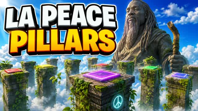 LA PEACE PILLARS — Fortnite Creative map