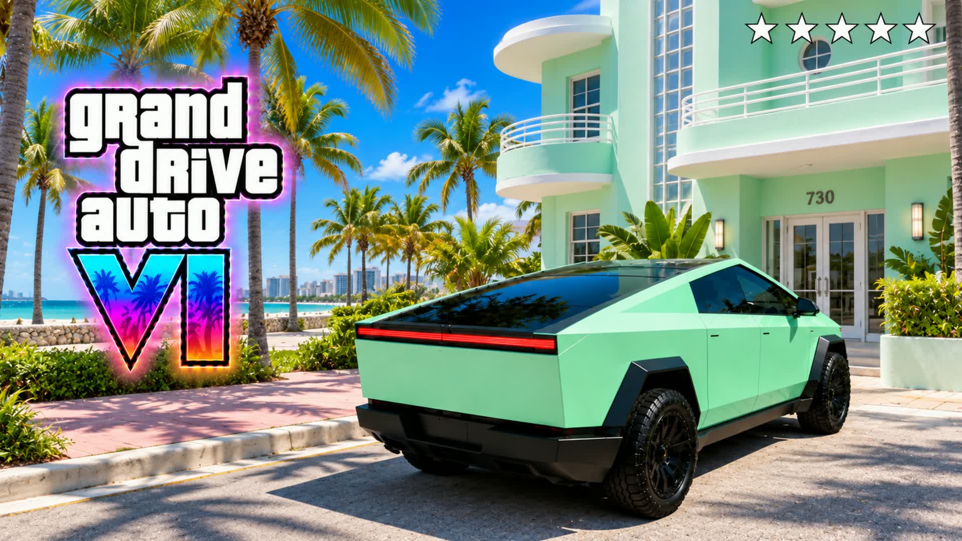 GDA VI 6🚗 GRAND DRIVE AUTO VI 6 — Fortnite Creative map