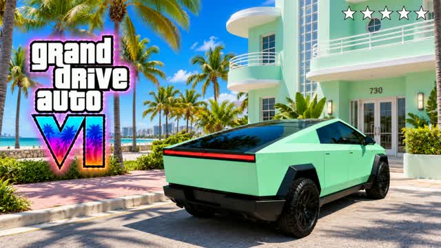 GDA VI 6🚗 GRAND DRIVE AUTO VI 6 — Fortnite Creative map cover art