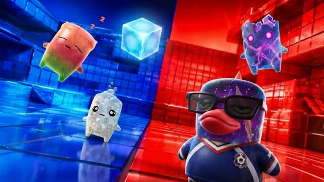 RVB RED VS BLUE 🔴🔵BOMBOCLAT🍑 — Fortnite Creative map