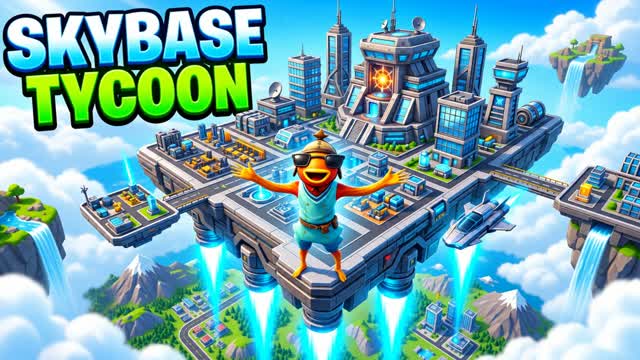 SKYBASE TYCOON — Fortnite Creative map