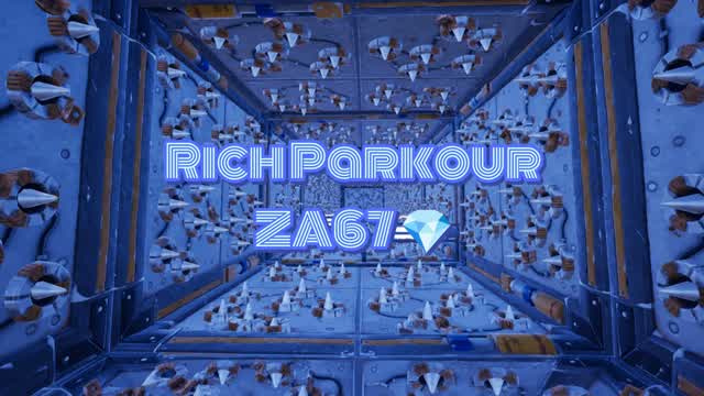 Rich Parkour ZA67 — Fortnite Creative map cover art