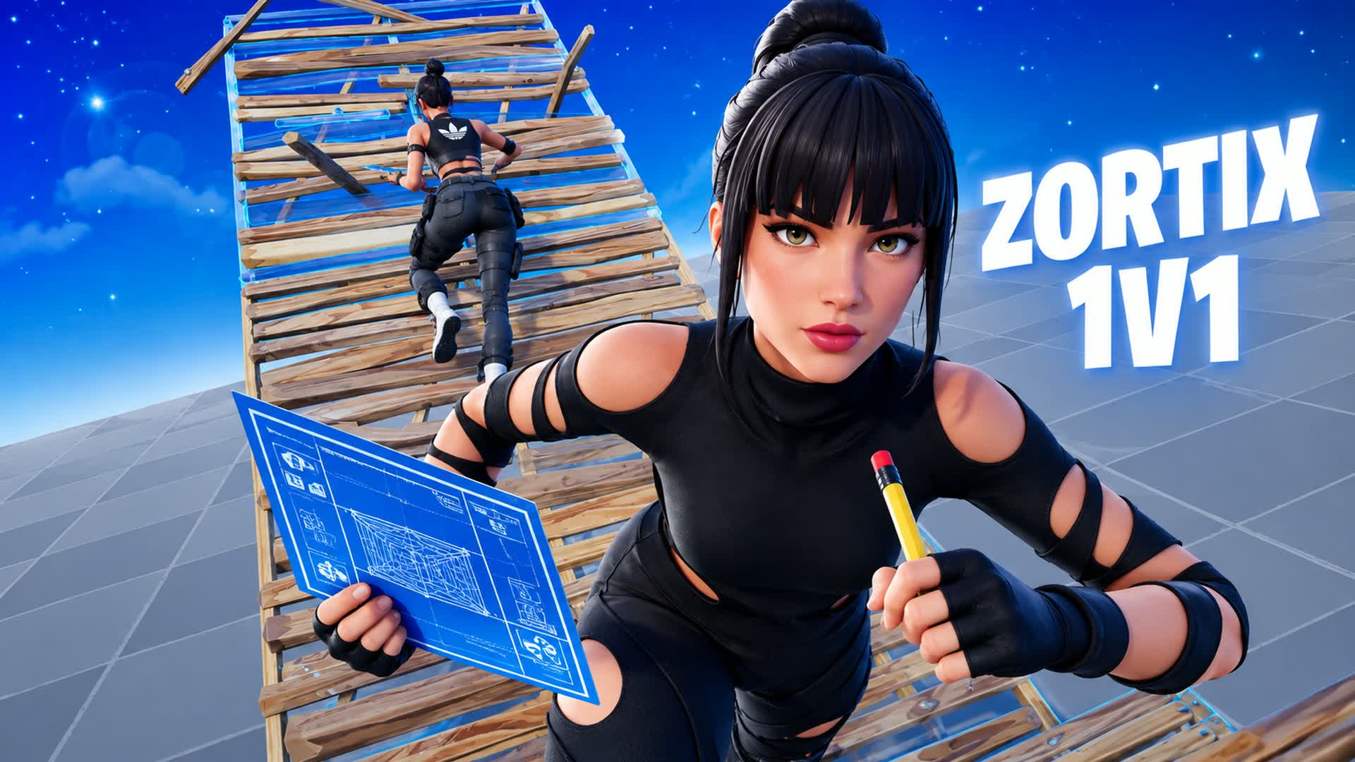 ZORTIX 1V1 BUILD FIGHTS - 669 — Fortnite Creative map