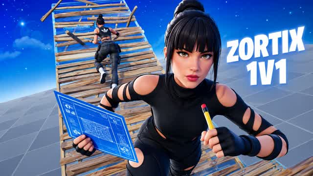 ZORTIX 1V1 BUILD FIGHTS - 669 — Fortnite Creative map cover art