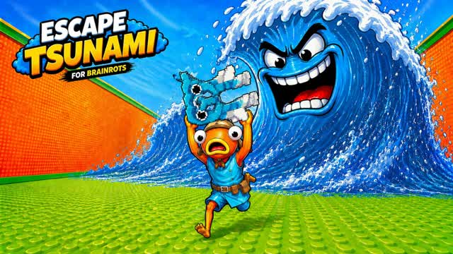 TSUNAMI FOR BRAINROTS — Fortnite Creative map