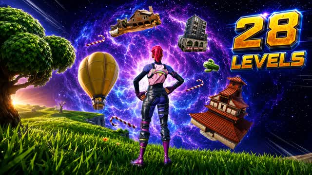 Only Up Deathrun — Fortnite Creative map