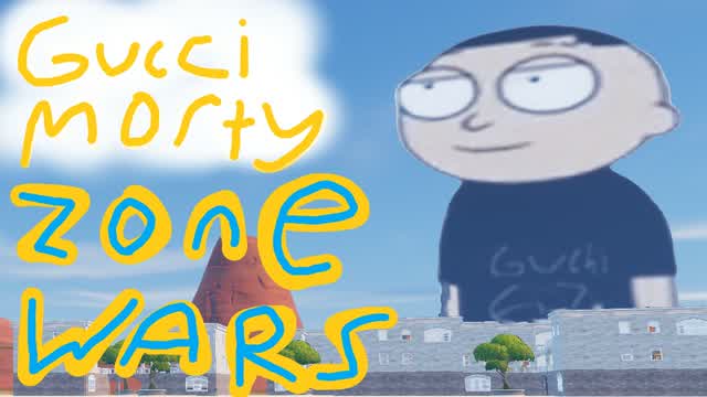 Gucci Morty Zone Wars — Fortnite Creative map cover art