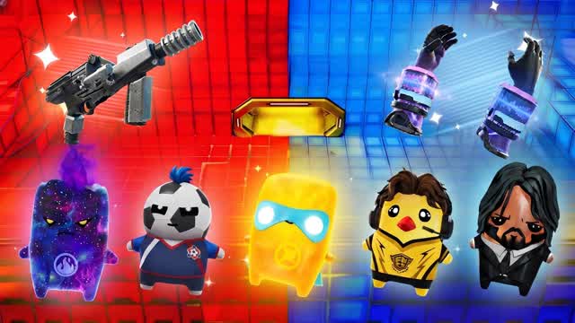 RED VS BLUE ULTIMATE PRO — Fortnite Creative map