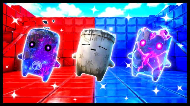 RED VS BLUE SQUAD CURRENT 🔴🔵 — Fortnite Creative map cover art