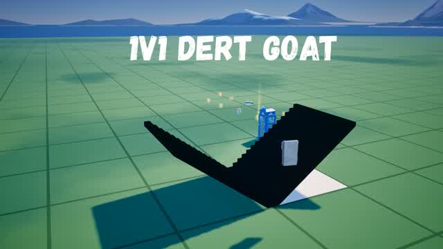 1V1 DERT GOAT — Fortnite Creative map