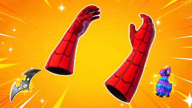 GOD RED VS BLUE SPIDER-MAN 3 🔴🔵 — Fortnite Creative map cover art