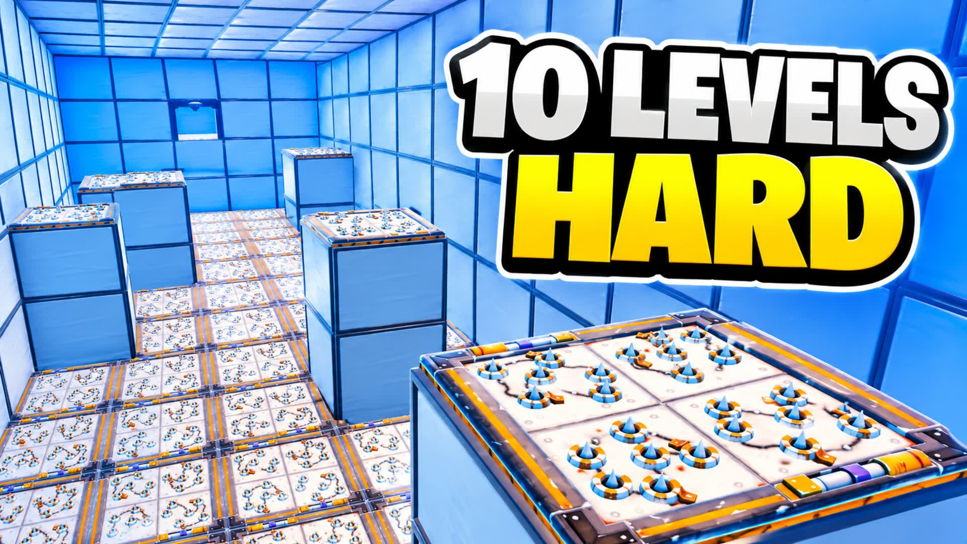 PARKOUR 10 LEVELS [7826] — Fortnite Creative map