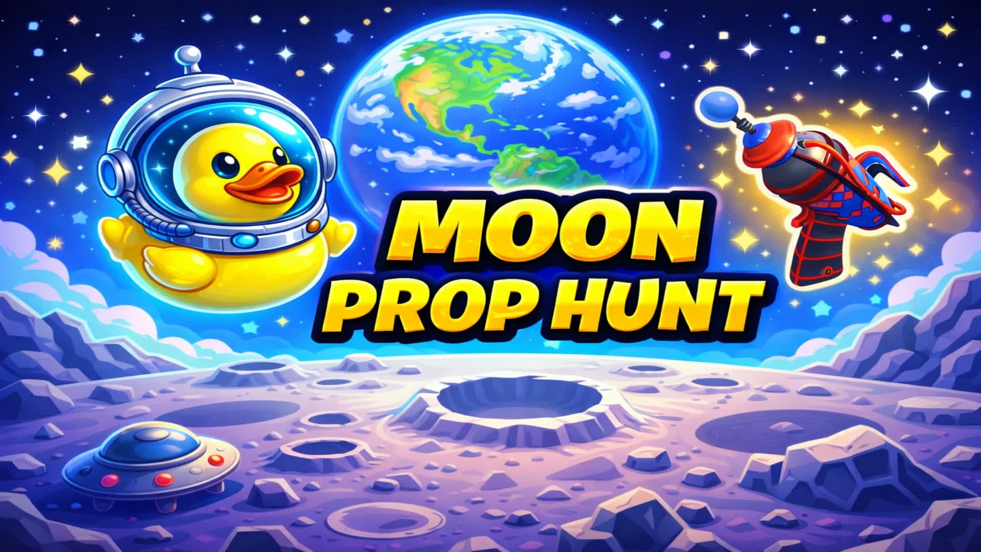 Moon Prop Hunt 🌕 — Fortnite Creative map
