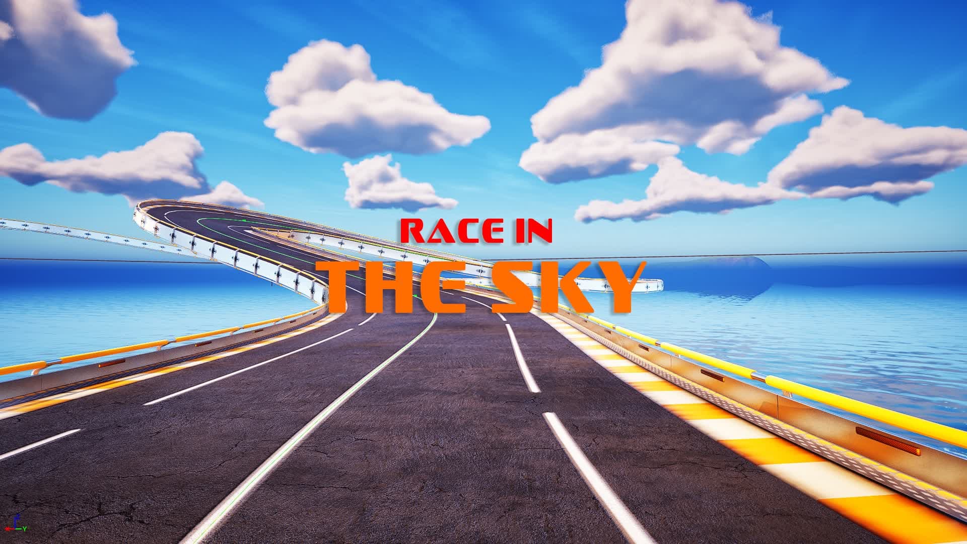 Race in the Sky — Fortnite Creative map