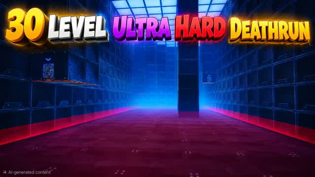 30 Level Ultra Hard Deathrun — Fortnite Creative map
