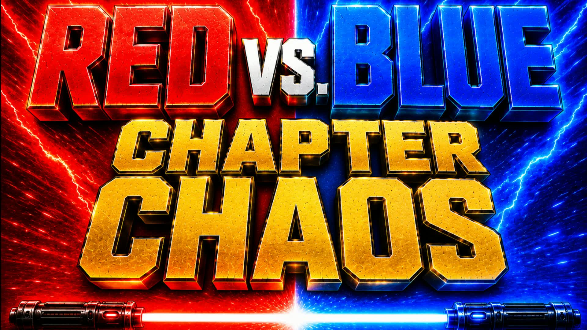 Red vs Blue Chapter Chaos — Fortnite Creative map
