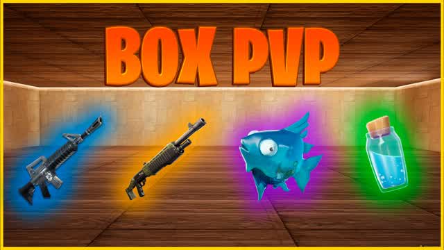 PANDVIL BOX FIGHT (PVP) 📦 2025 — Fortnite Creative map cover art