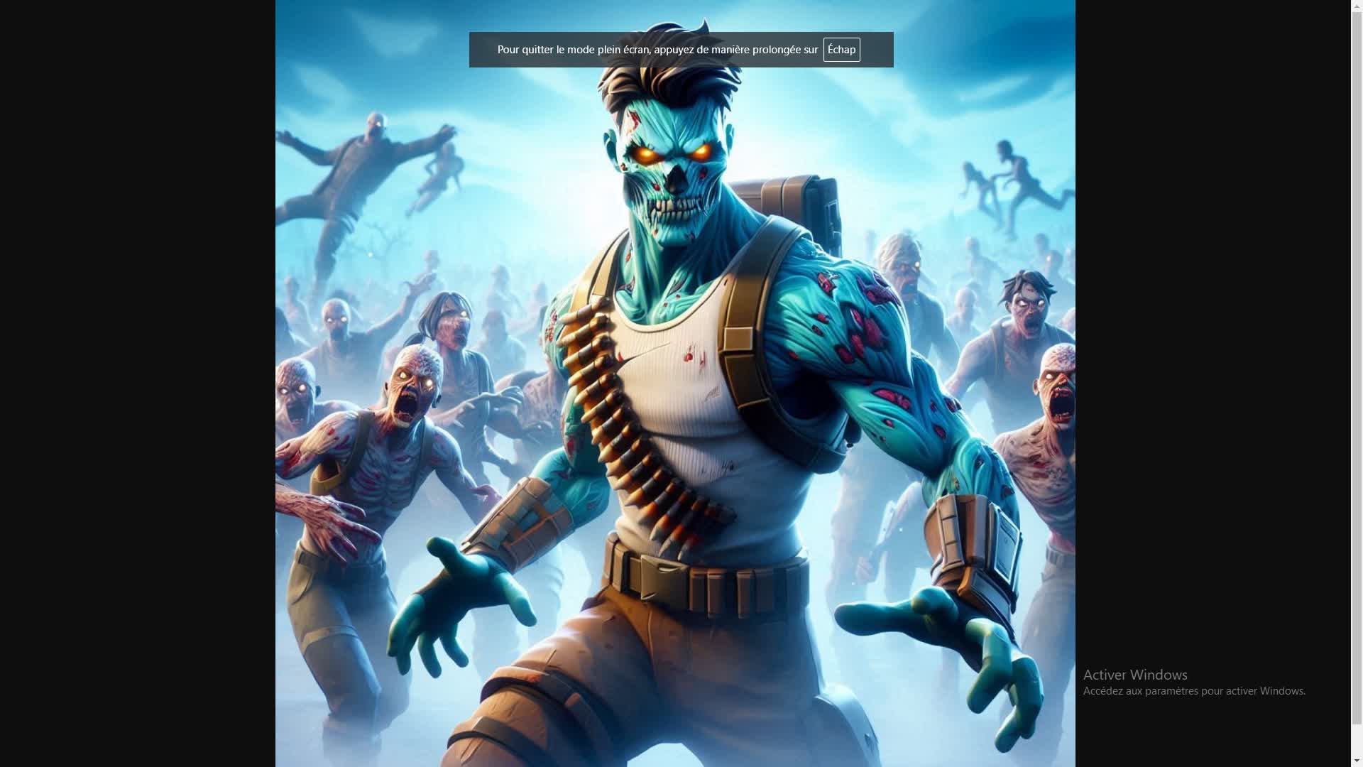 zombie wars — Fortnite Creative map