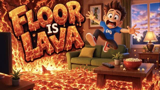 floor is lava — Fortnite Creative map