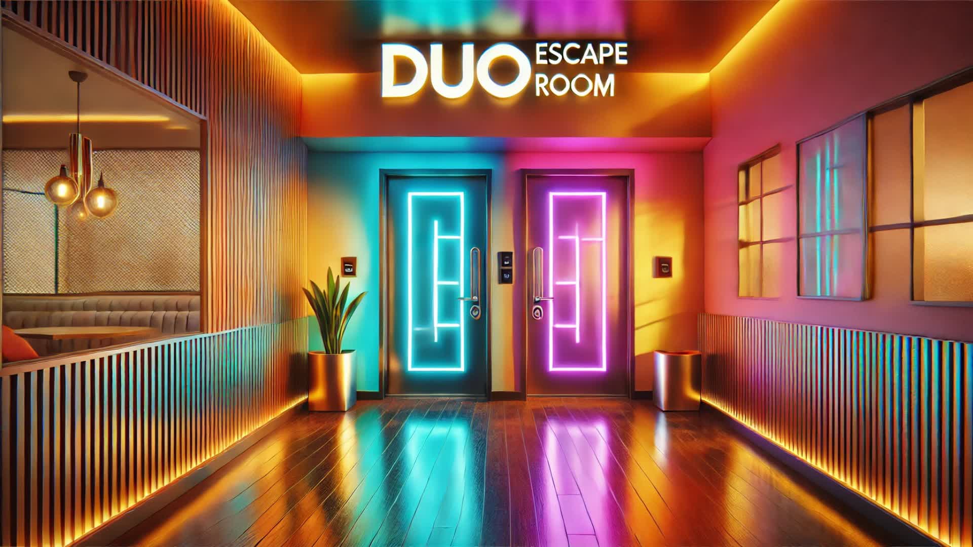 DUO ESCAPE ROOM🔐 — Fortnite Creative map