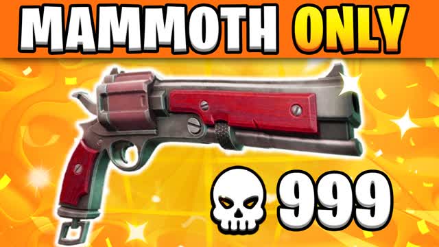 MAMMOTH ONE SHOT 😎🤣 — Fortnite Creative map