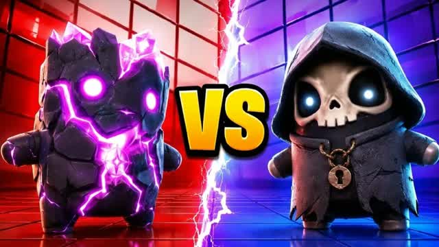 RED VS BLUE 42424242 — Fortnite Creative map cover art