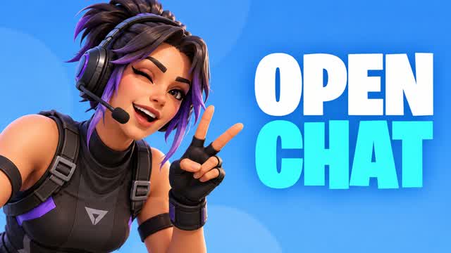 ECHOSPACE - TALK & PLAY 🔊 ACTIVE — Fortnite Creative map