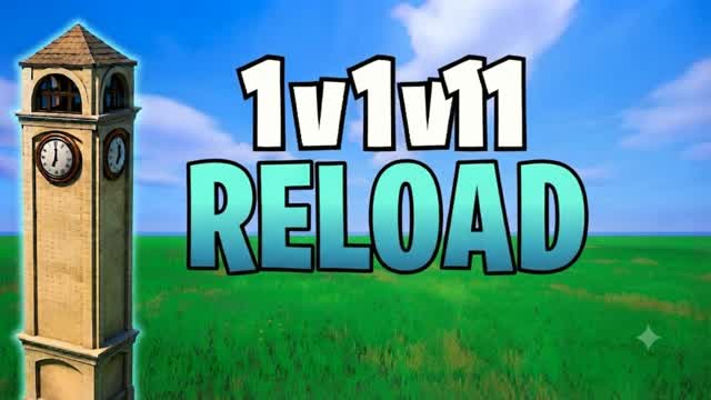 1v1v1 RELAOD يزيدو — Fortnite Creative map cover art