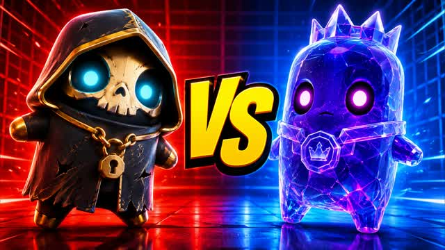 RED VS BLUE AMAZING POINT 🔴🔵 — Fortnite Creative map cover art