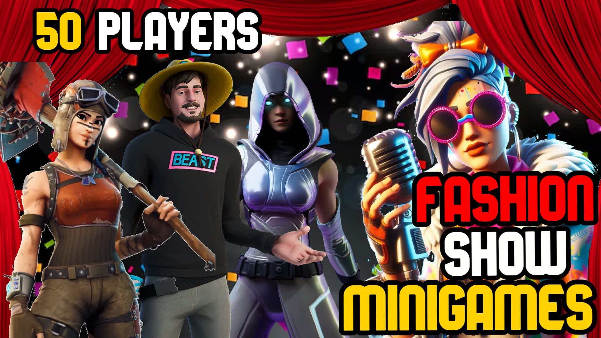 FASHION SHOW PANA🎭 — Fortnite Creative map