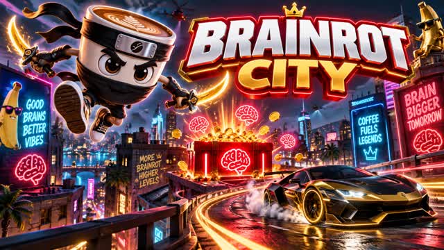 MY BRAINROT CITY 🏡🤪 — Fortnite Creative map