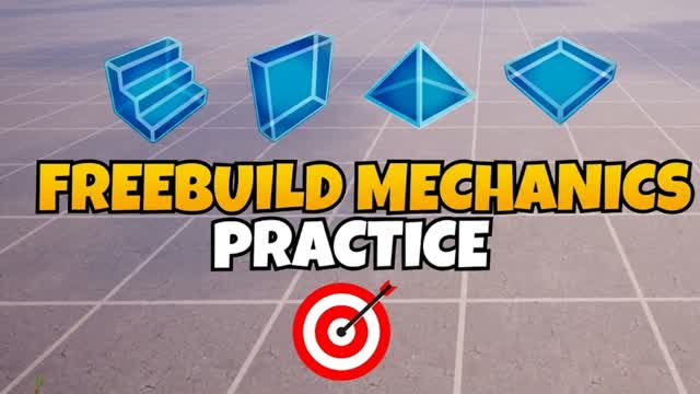 FREEBUILD MECHANICS PRACTICE — Fortnite Creative map cover art