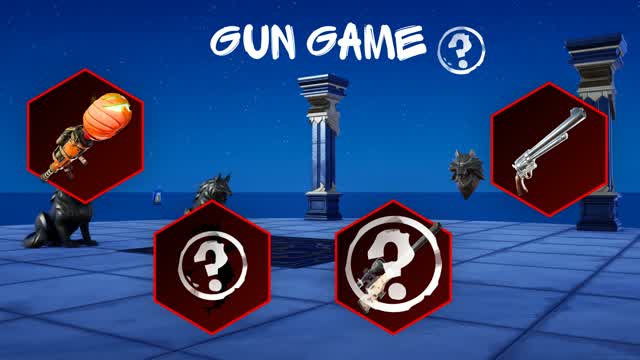 BackRoom Gun Game — Fortnite Creative map cover art
