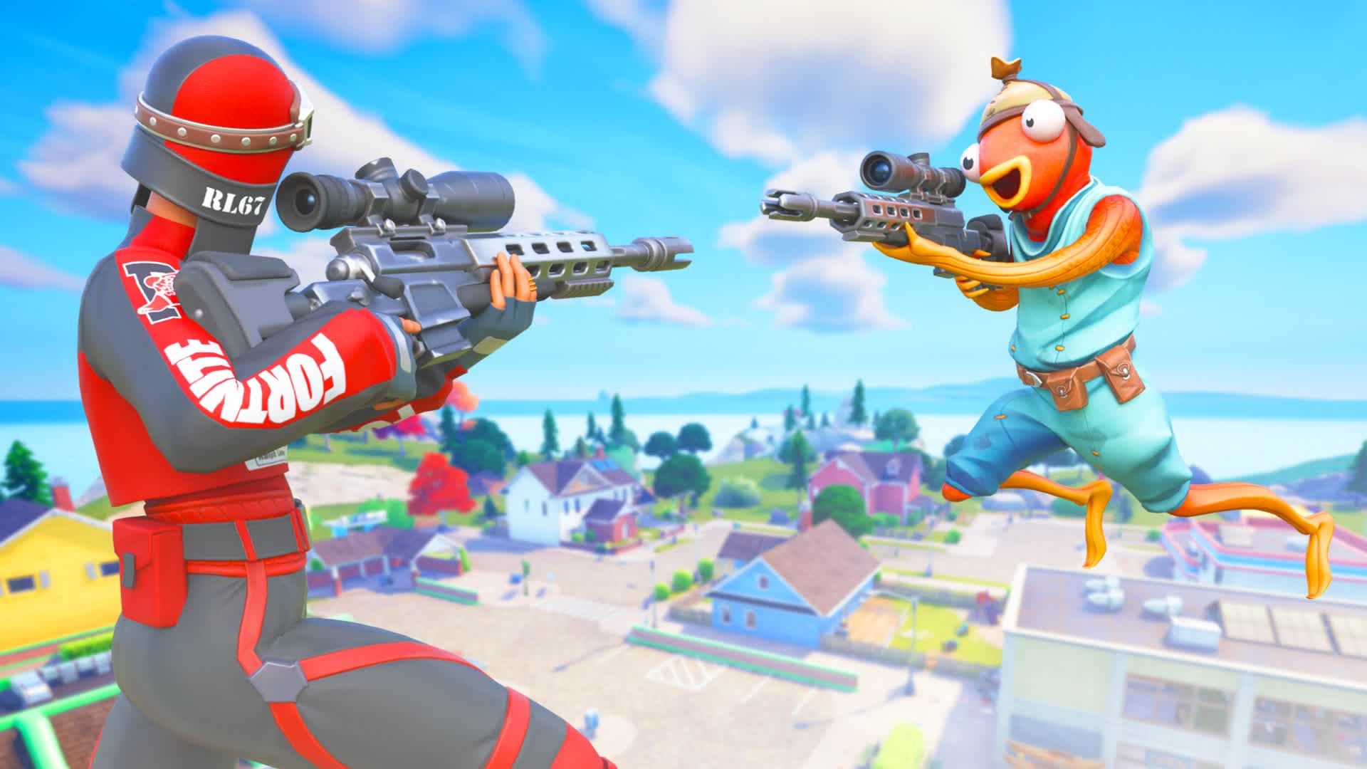 Snipers One Shot — Fortnite Creative map