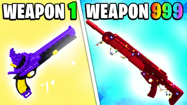 TILTED TMNT GUN GAME 🔫 ONE SHOT ✨ — Fortnite Creative map cover art