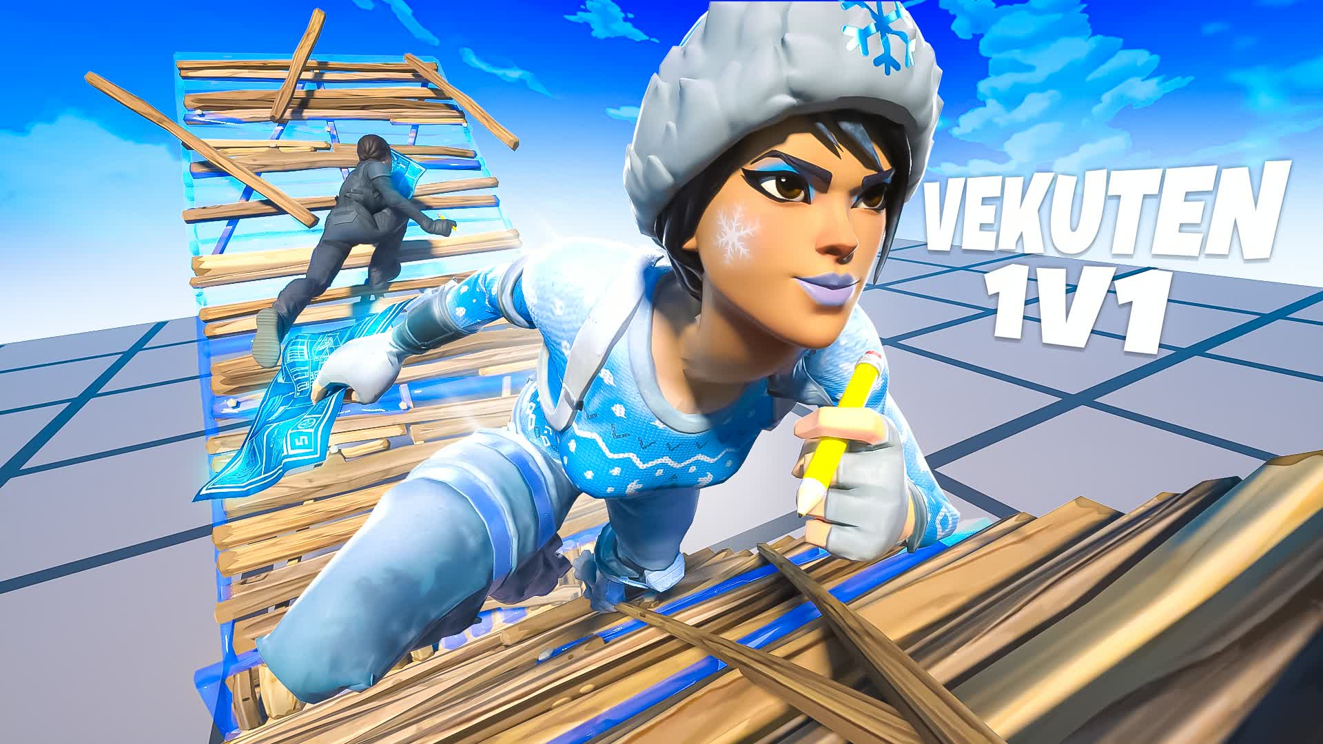 1V1 BUILDFIGHT VEKUTEN — Fortnite Creative map