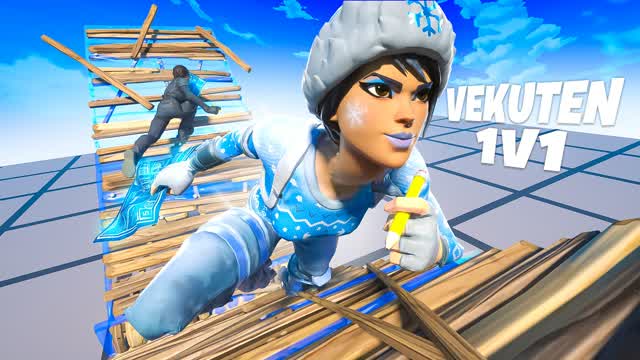 1V1 BUILDFIGHT VEKUTEN — Fortnite Creative map cover art