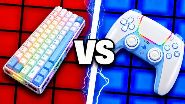 SUPER MEGA RED VS BLUE 🔴🔵 RVB AURA — Fortnite Creative map cover art