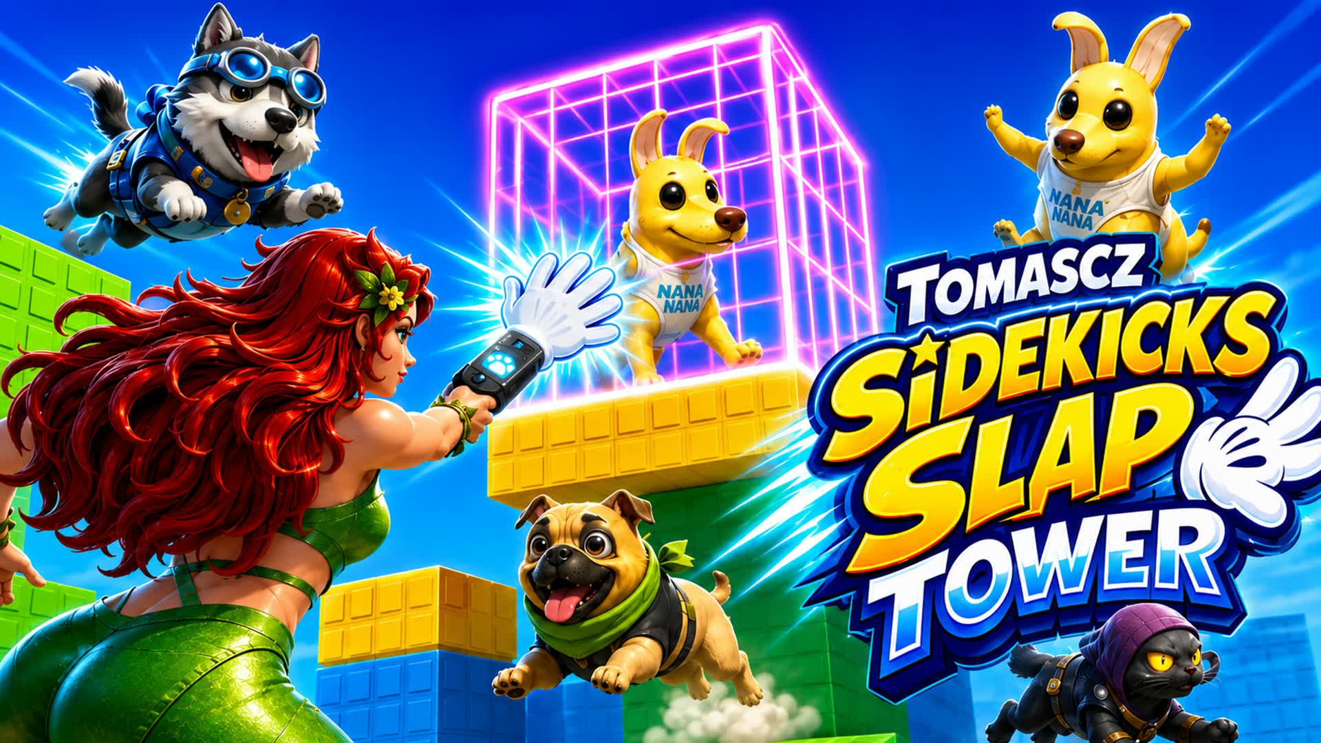 TomasCz Sidekicks Slap Tower Parkour — Fortnite Creative map